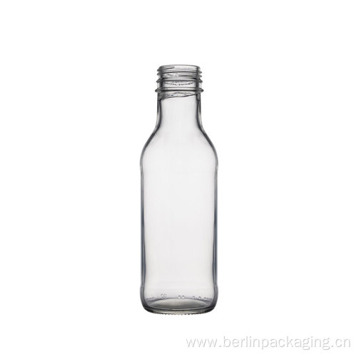 375ml Hot Sauce Glass Bottle